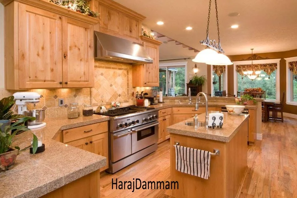 خزائن مطبخ خشبية